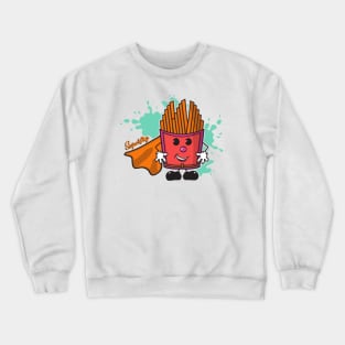 Pop Art for Kids | Superfry | Orange Crewneck Sweatshirt